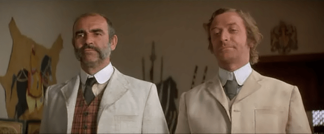 Sean Connery and Michael Caine The Man Who Would Be King